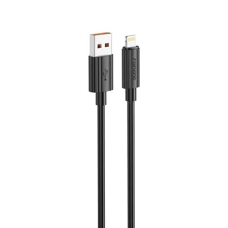 FONENG cable XS07 Lightning 2.4A 1M Black