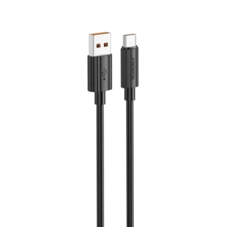 FONENG cable XS07 USB - USB-C 3A 1M Black