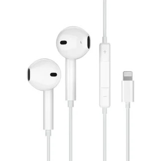 JELLICO wired earphones EP2A Lightning with microphone 1.2M White