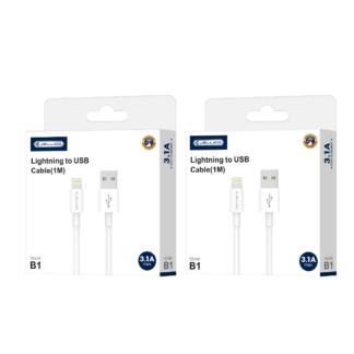 JELLICO cable B1 Lightning 3.1A 1M White