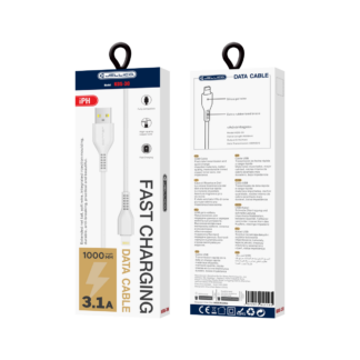 JELLICO cable KDS-30 Lightning 3.1A 1M White