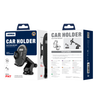 JELLICO car holder gravity PH7 Black