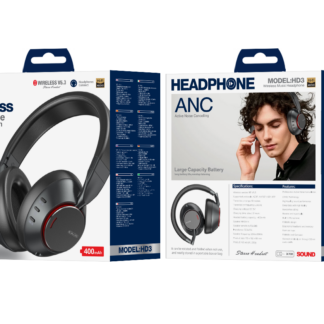 JELLICO wireless headphones (ANC) HD3 Black