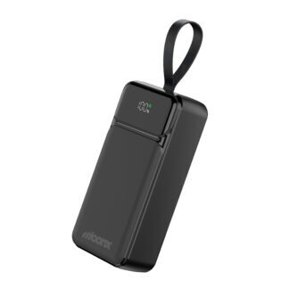 MOONX power bank MP06 PD 65W 2xUSB-C + 2xUSB QC3.0 22.5W 30000mAh black
