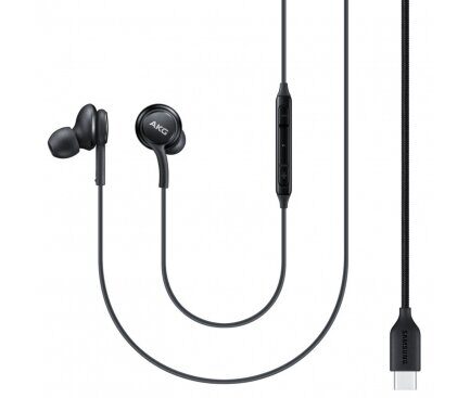 Original headphones Samsung EO-IC100BBEGEU USB-C Black (blister EU) - imagine 2