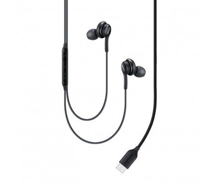 Original headphones Samsung EO-IC100BBEGEU USB-C Black (blister EU) - imagine 5