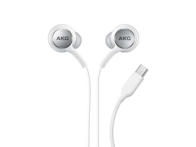 Original headphones Samsung EO-IC100BWEGEU USB-C White (blister EU) - imagine 4