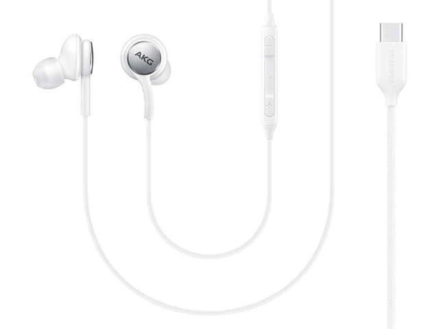 Original headphones Samsung EO-IC100BWEGEU USB-C White (blister EU) - imagine 5