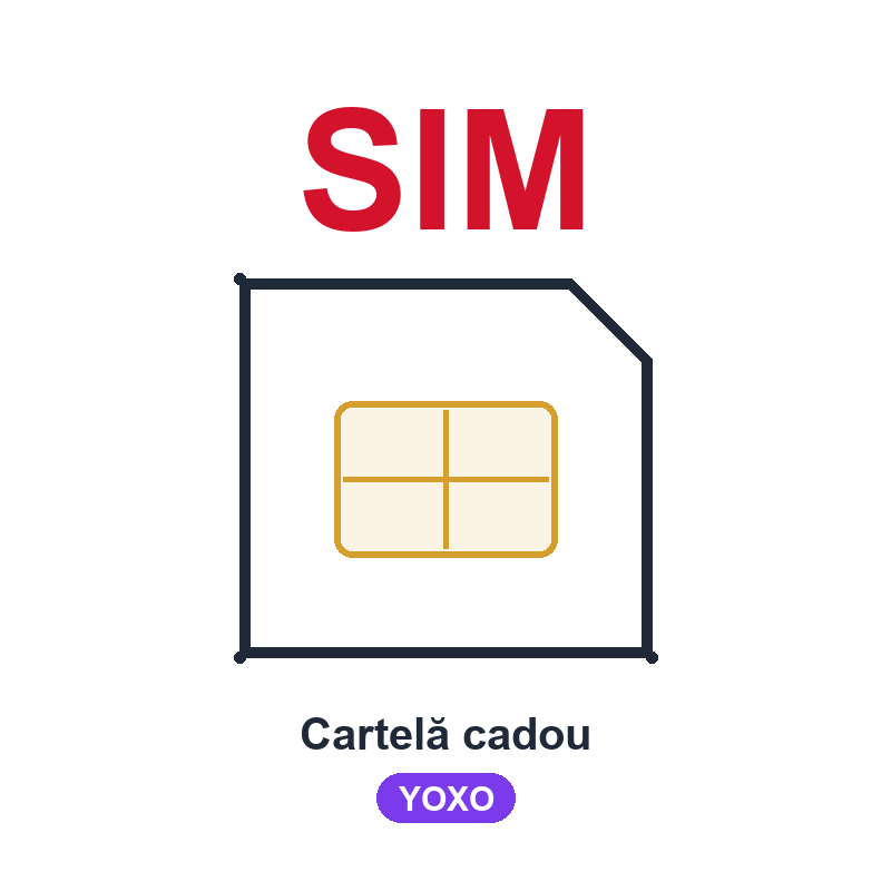 Cartelă SIM YOXO gratuită
