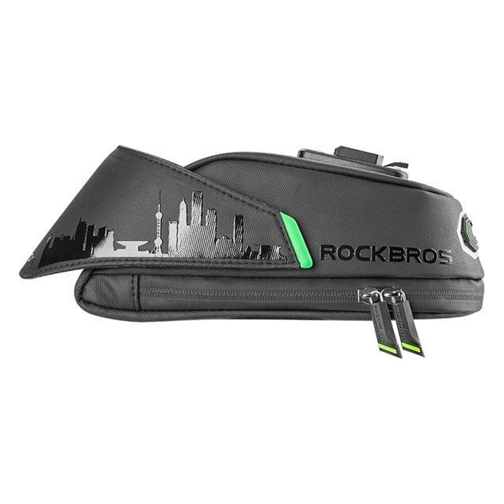 Rockbros C27-1 bicycle bag under the saddle - black - imagine 10
