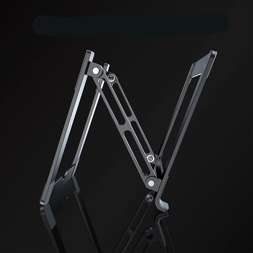 Tech-Protect ULS400 universal foldable stand for laptops up to 17" - gray - imagine 2