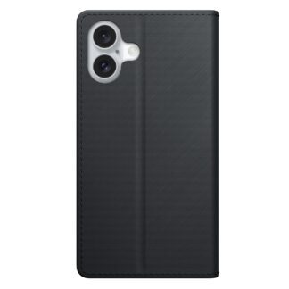 3mk Wallet Case for iPhone 16 Plus - Black