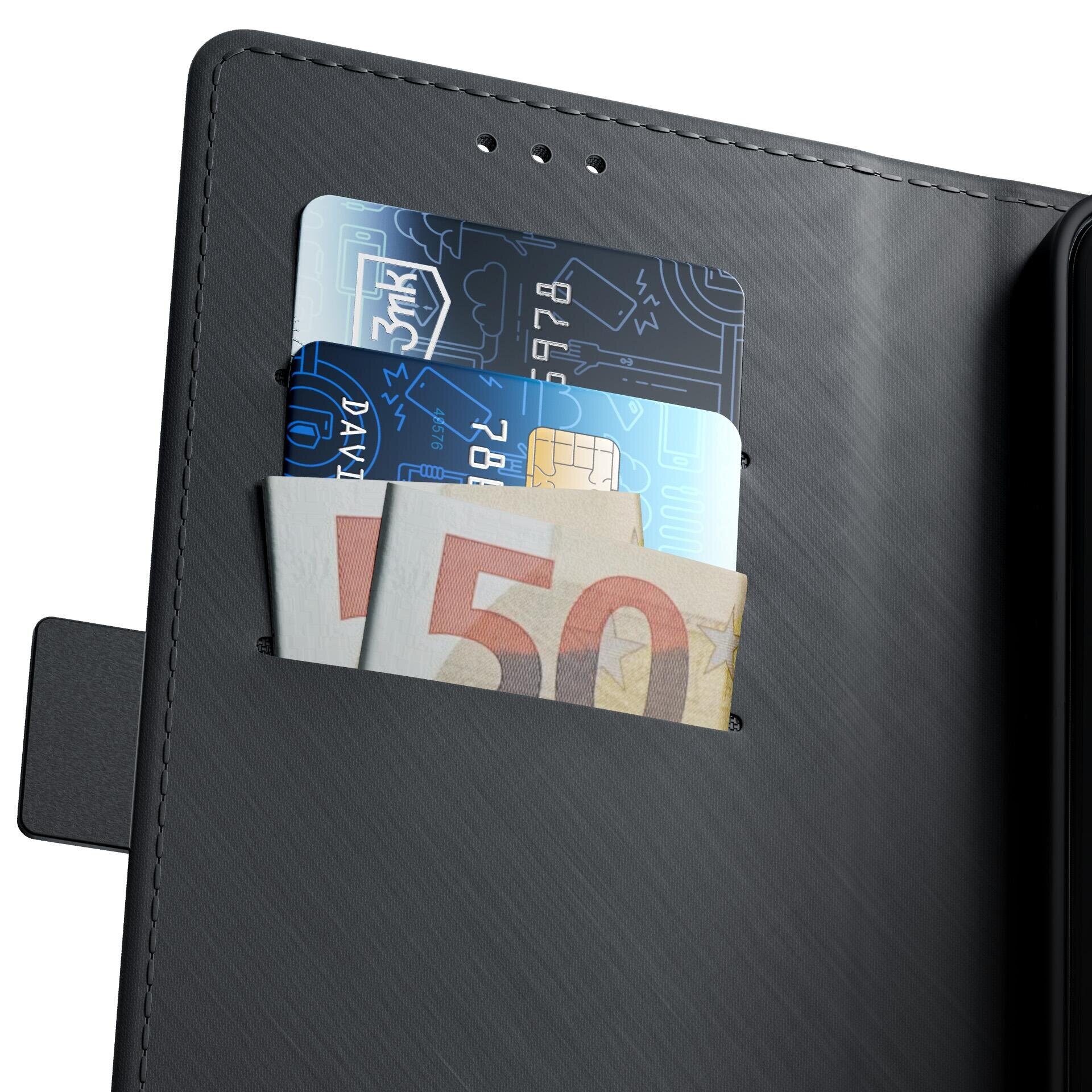 3mk Wallet Case for iPhone 16 Plus - Black - imagine 9