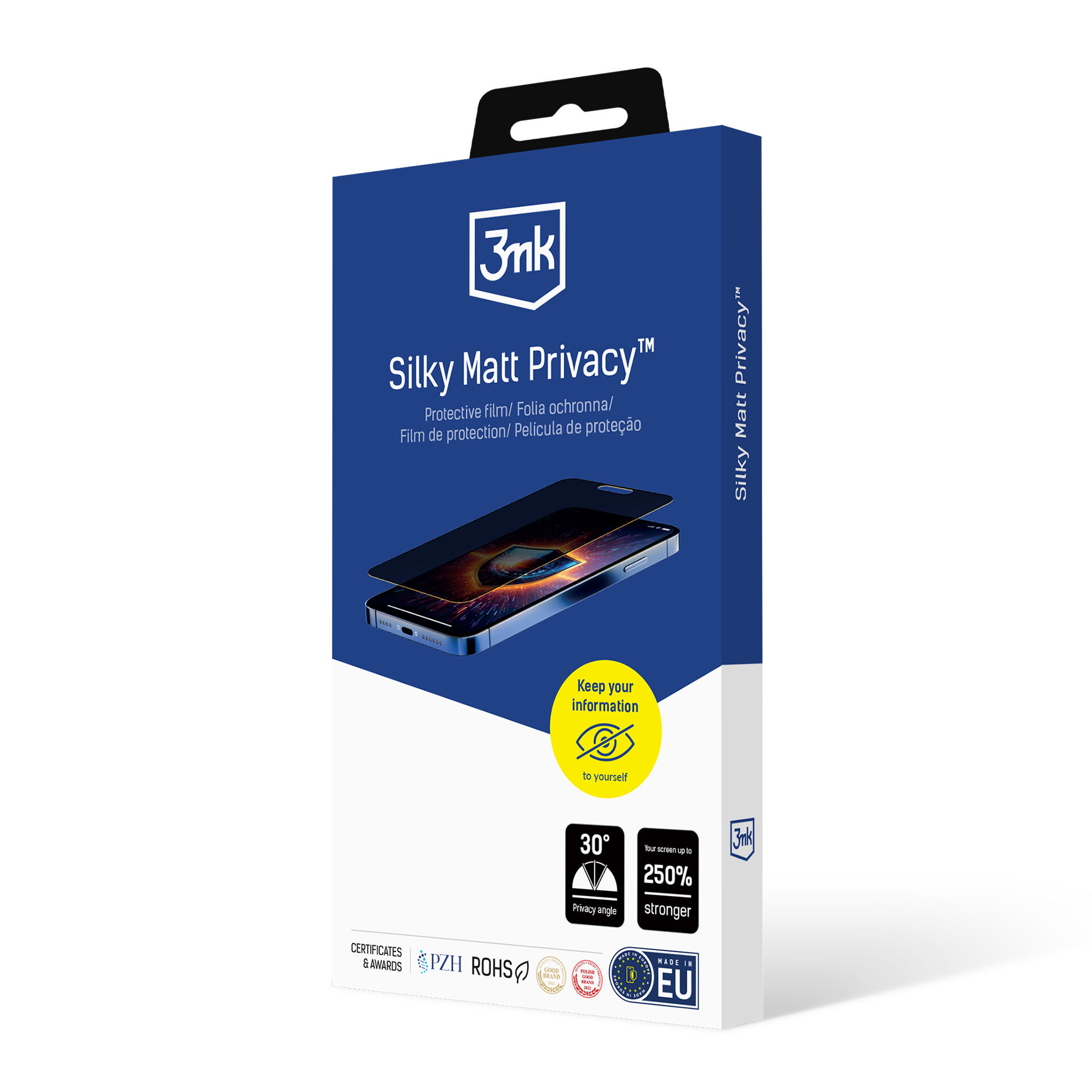 3mk Silky Matt Privacy Infinix Zero 30 5G Privacy Film - imagine 10