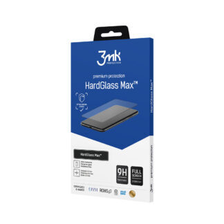 Tempered glass 3mk HardGlass Max Black for Xiaomi 14T / 14T Pro