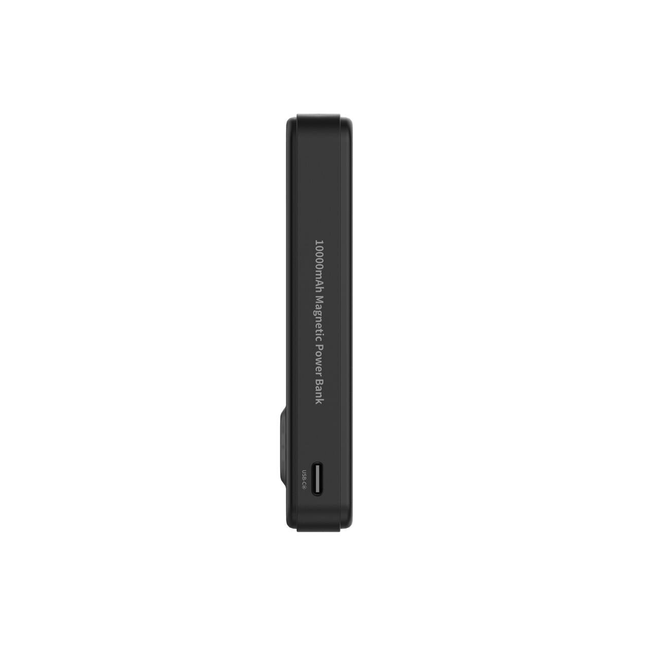 Powerbank Wozinsky WLWP-10KA0Y3S 22.5W PD Qi2 10000 mAh, with stand, 1x USB-A, 1x USB-C - black - imagine 5
