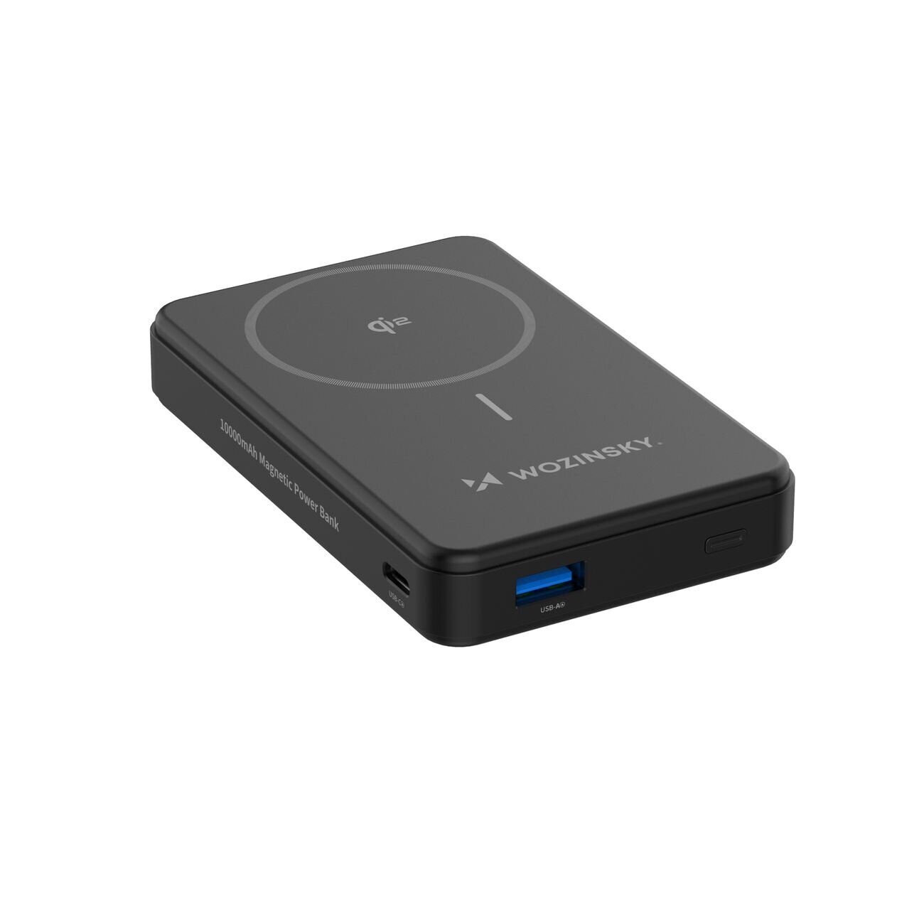 Powerbank Wozinsky WLWP-10KA0Y3S 22.5W PD Qi2 10000 mAh, with stand, 1x USB-A, 1x USB-C - black - imagine 10