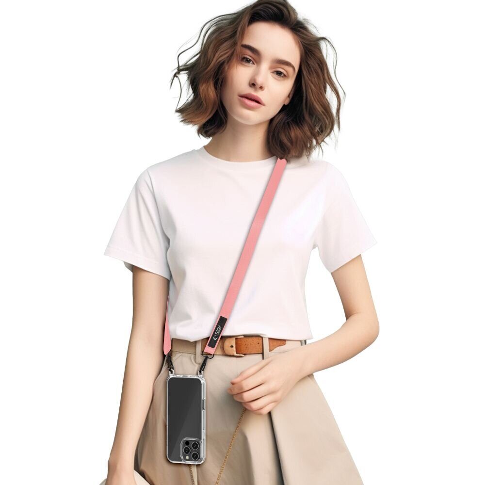 Tech-Protect C65 Rope Crossbody Leash - Pink - imagine 5