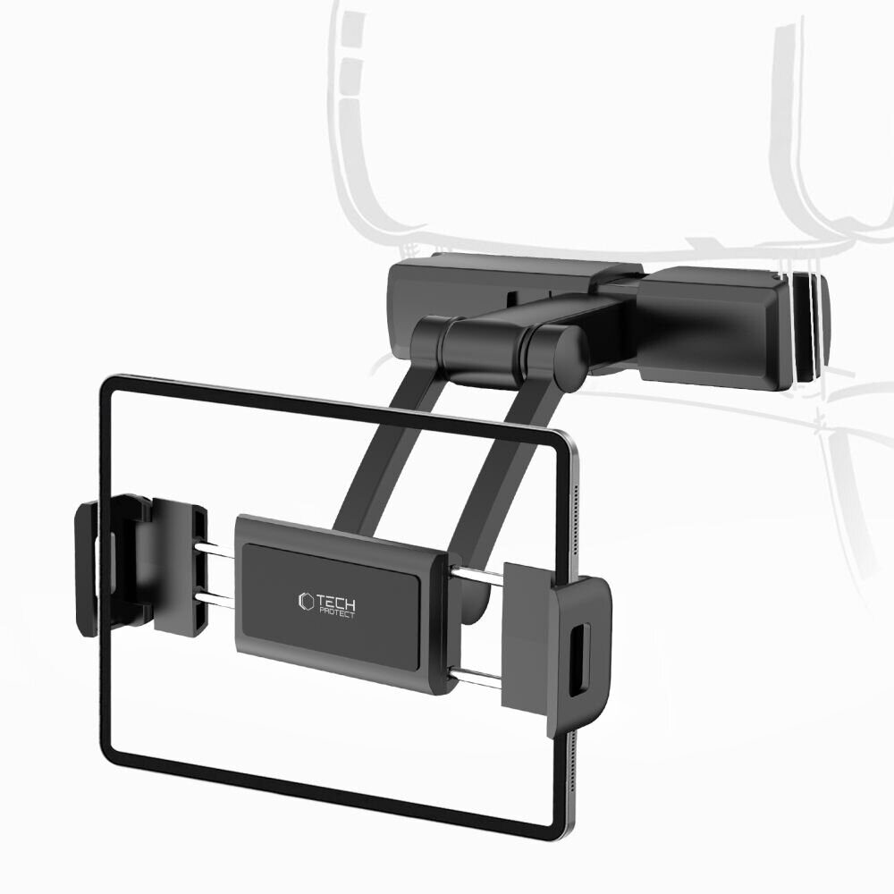 Tech-Protect V2 Car Headrest Holder - Black - imagine 3