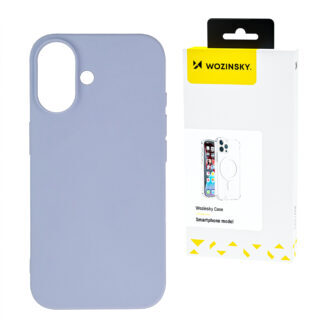Wozinsky Silicone Case for Samsung Galaxy S25+ - Purple