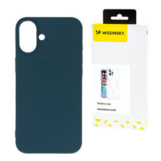 Wozinsky Silicone Case MagSafe Compatible for Samsung Galaxy S24 FE - Blue