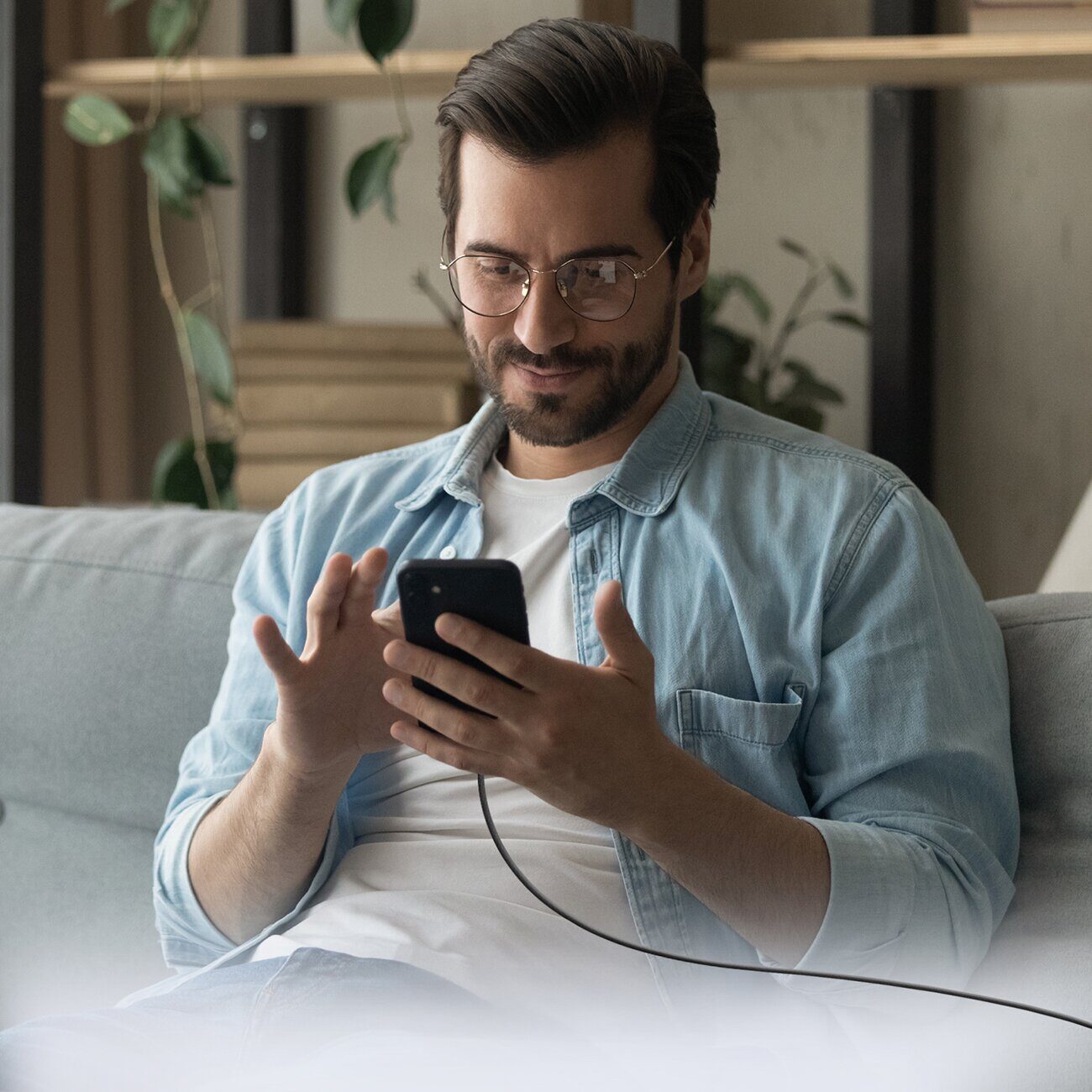 SBS TECABLETISSUETCK USB-C - USB-C 1.5m 60W braided cable - black - imagine 4