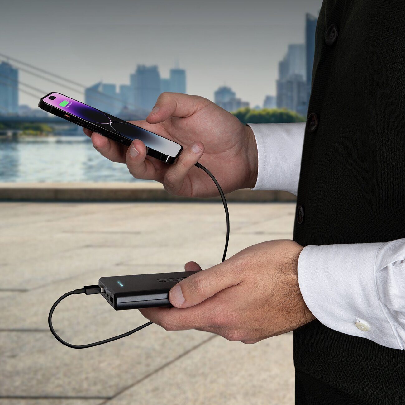 Powerbank SBS TTBB10000FASTPD20K 10000 mAh 20W with Power Delivery - black - imagine 5