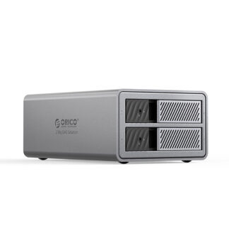 Orico 9828RU3 2 Big DAS Solution ProRAID Disk Array for 2 2.5"/3.5" SATA HDD/SSD Drives with RAID Controller - Gray