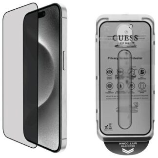Guess Screen Protector Privacy 2.5D Outline tempered glass for iPhone 16