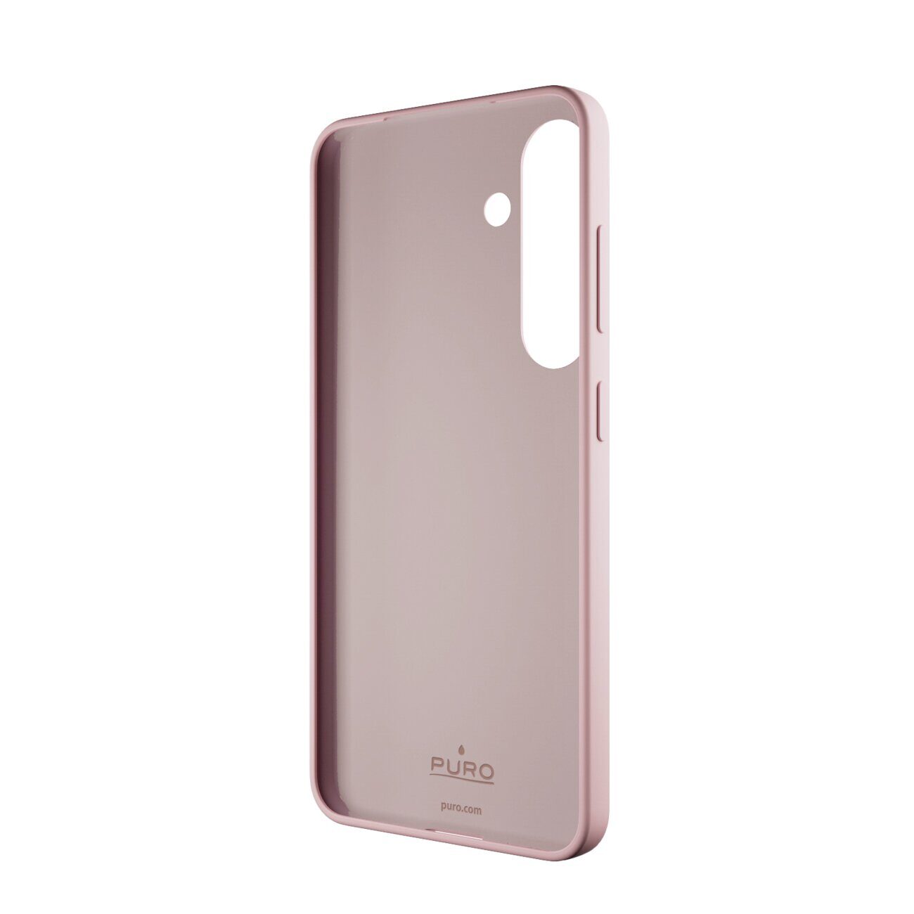 Puro Icon Silicone Case for Samsung Galaxy S25 - Pink - imagine 6