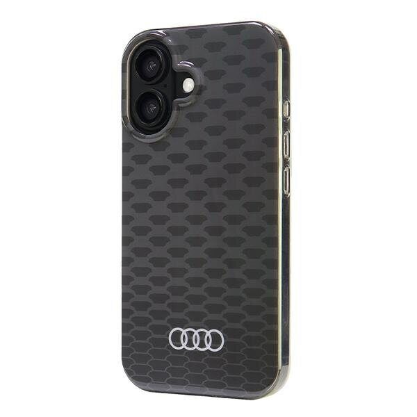 Audi IML Stitching Pattern MagSafe iPhone 16 6.1" black/black hardcase AU-IMLMIP16-Q5/D3-BK - imagine 3