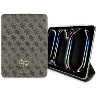 Guess GUFC11PM24PS4SGW iPad Pro 11" 2024 brown Magnetic 4G Big Logo