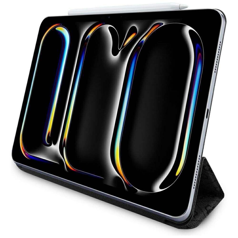 Guess GUFC13PM24PS4SGK iPad Pro 13" 2024 black/black Magnetic 4G Big Logo - imagine 5