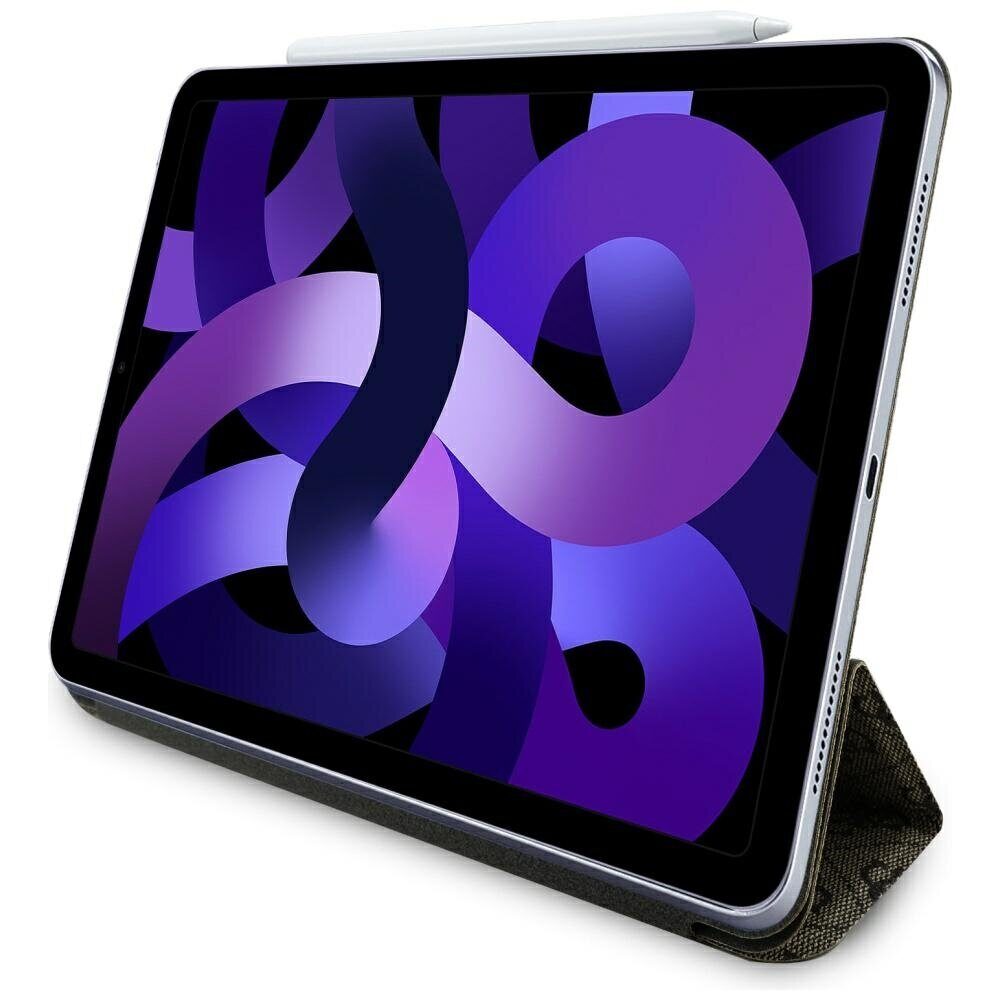 Guess GUFC13RM24PS4SGW iPad Air 13" 2024 brown Magnetic 4G Big Logo - imagine 4