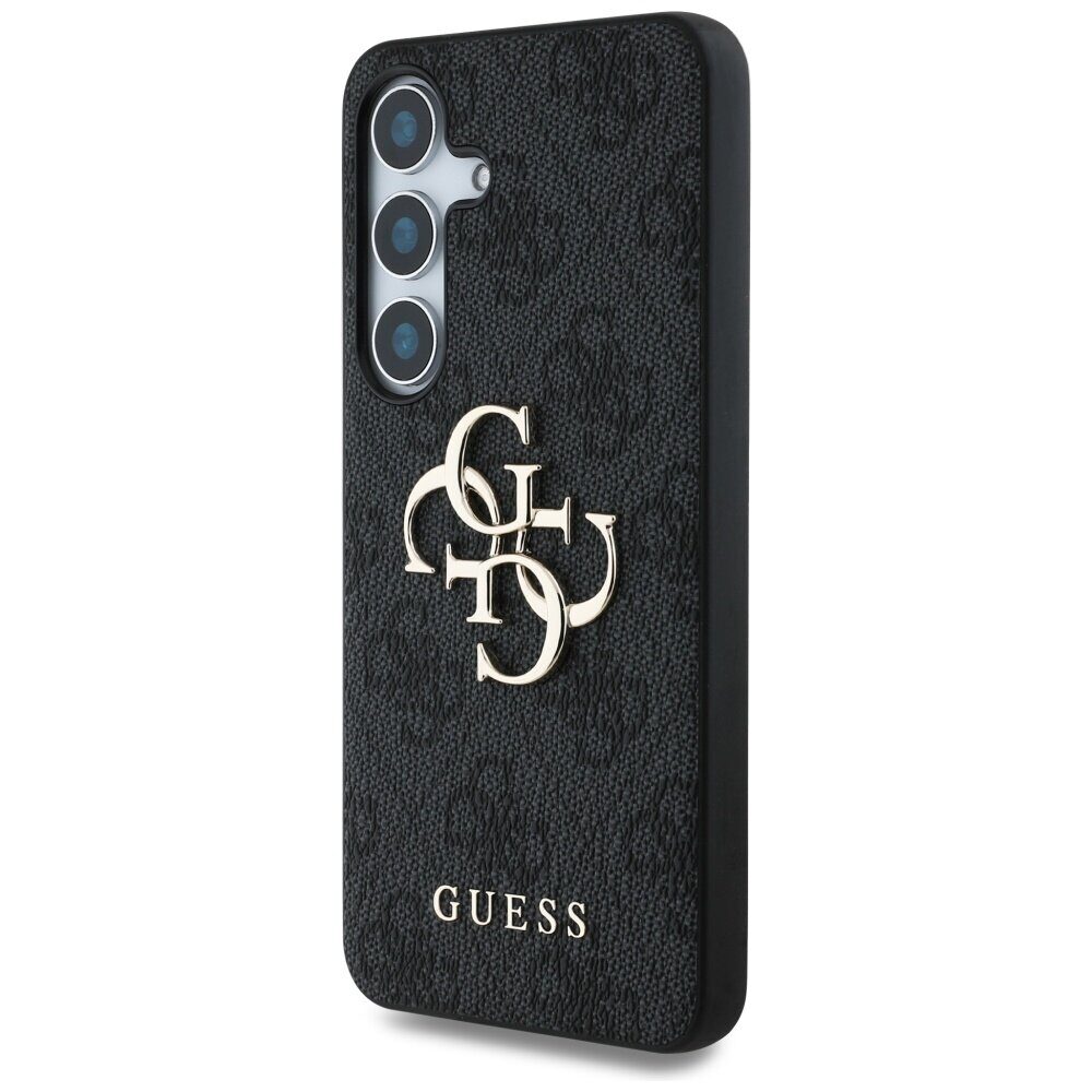 Guess Big 4G Logo Classic Logo Case for Samsung Galaxy S25 Black - imagine 2