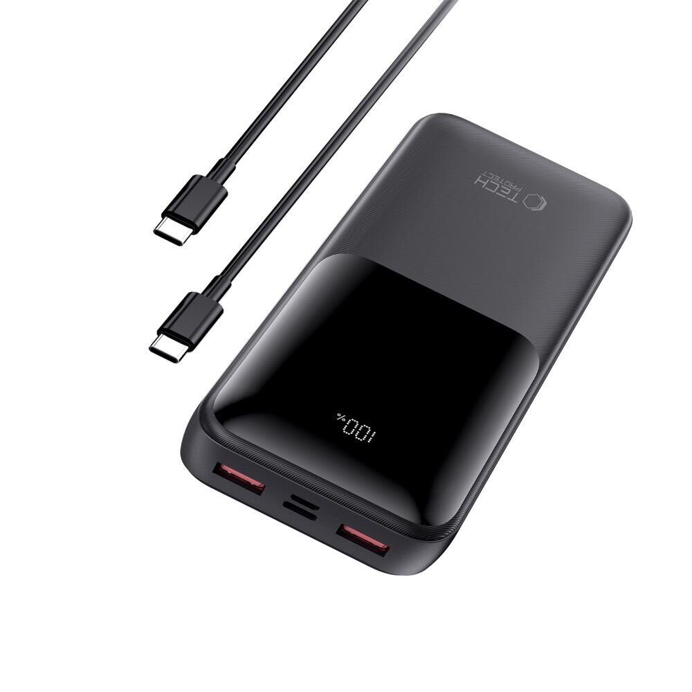 Powerbank Tech-Protect PB02 20000mAh 22.5W - black - imagine 4