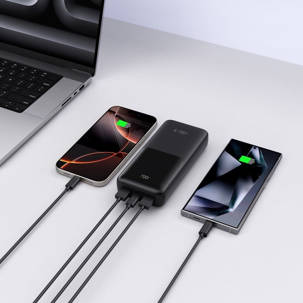 Powerbank Tech-Protect PB02 20000mAh 22.5W - black - imagine 7