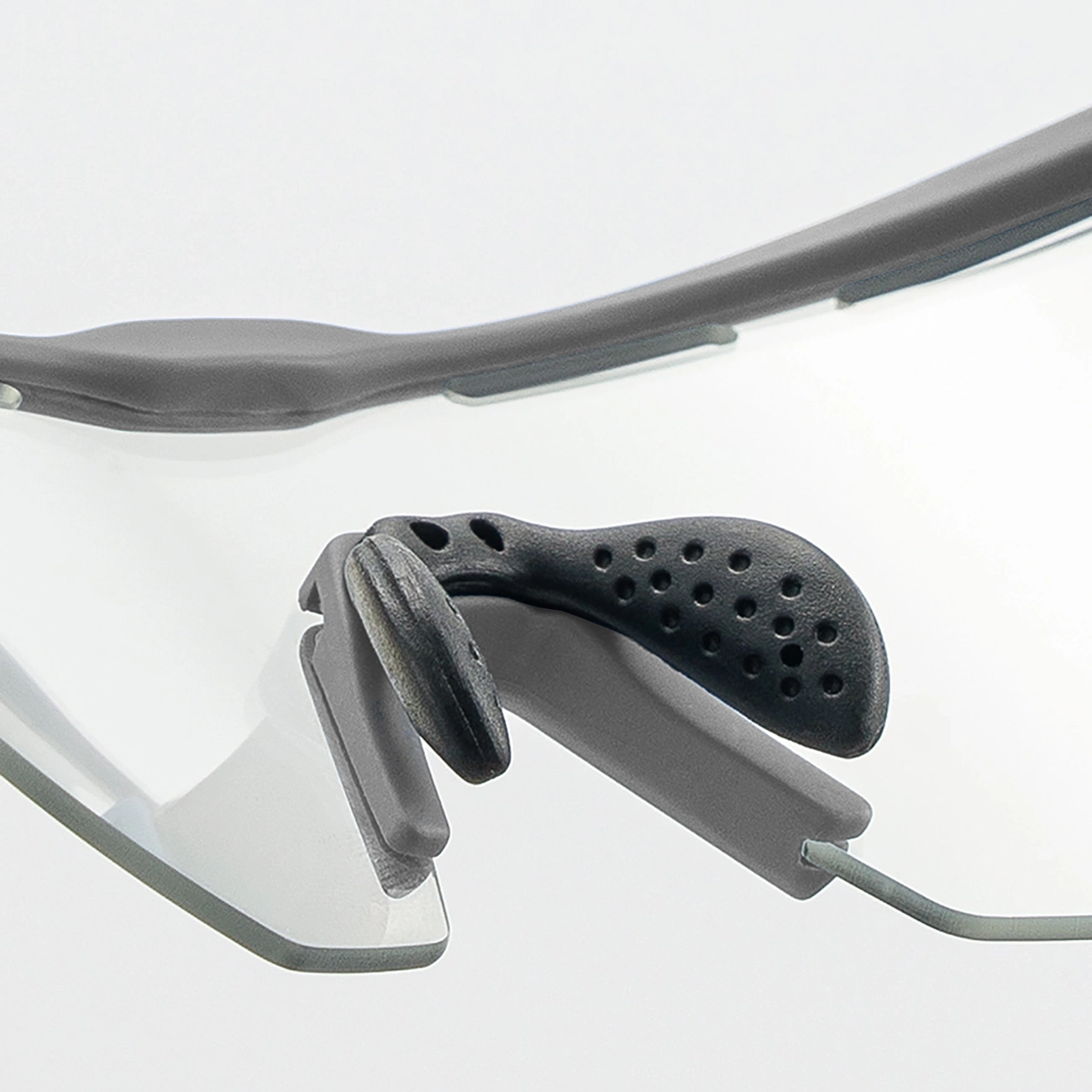 Rockbros Polarized Cycling Glasses with UV Protection and Corrective Insert - Gray - imagine 7