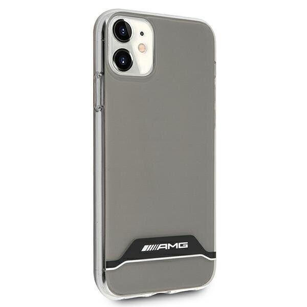 AMG Electroplate Black&White Case for iPhone 11 / XR 6.1" - Transparent - imagine 4