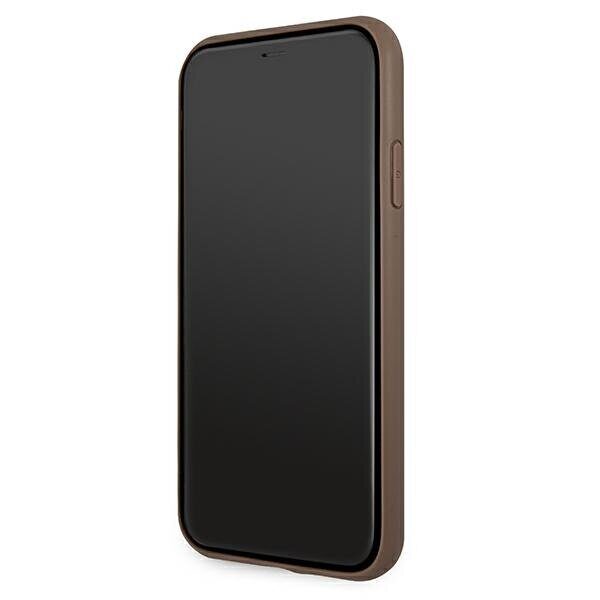 Guess 4G Stripe case for iPhone 11 / Xr 6.1" - brown - imagine 5