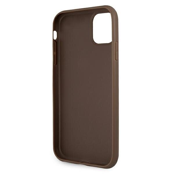 Guess 4G Stripe case for iPhone 11 / Xr 6.1" - brown - imagine 7