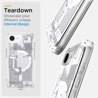 Spigen Ultra Hybrid MagSafe Case for iPhone 16e / 17e Zero One - White