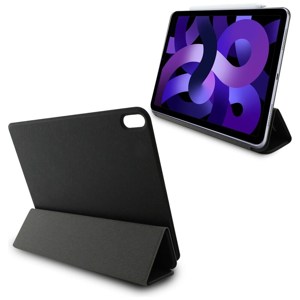 Karl Lagerfeld Saffiano Magnetic Karl & Choupette iPad Air 11" 2024 Book Cover Case - Black - imagine 6