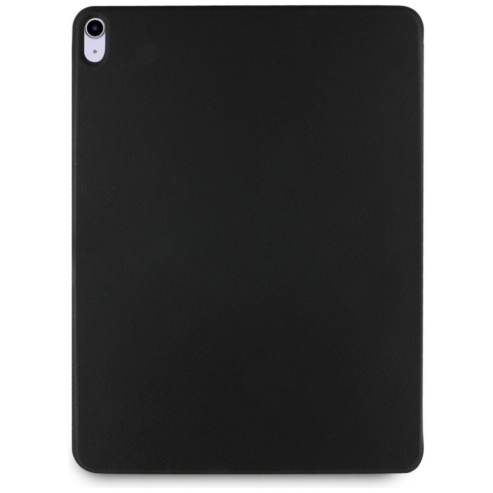 Karl Lagerfeld Saffiano Magnetic Karl & Choupette iPad Air 13" 2024 Book Cover Case - Black - imagine 3