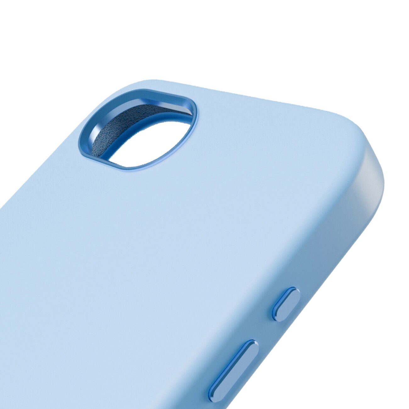 Puro Icon Mag Pro MagSafe Silicone Case for iPhone 16e/17e - Blue - imagine 6