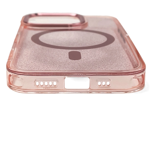 Glitter Case with MagSafe for Samsung Galaxy A36 5G - Pink - imagine 3