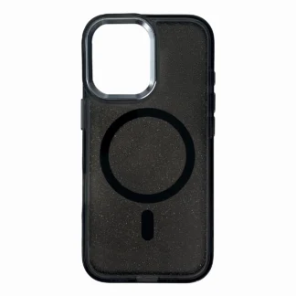 Glitter Case with MagSafe for Samsung Galaxy S25 Edge - Black