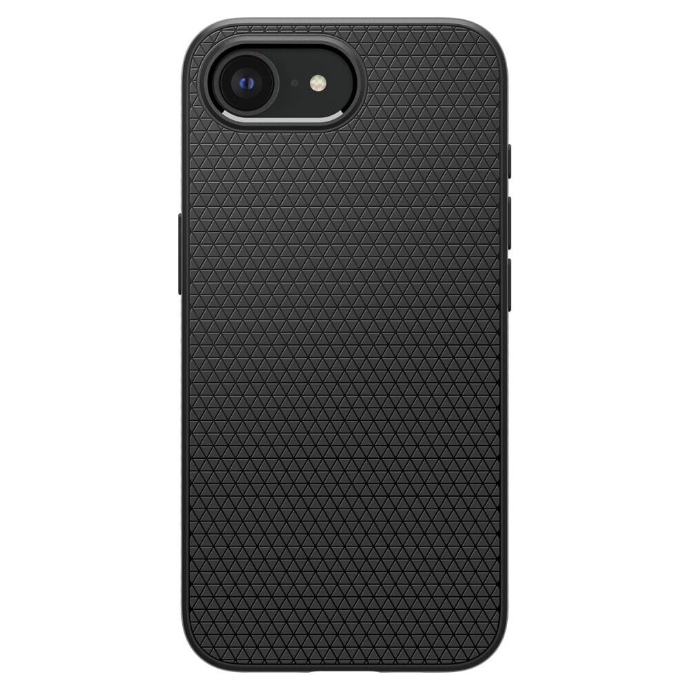 Spigen Liquid Air Mag MagSafe Case for iPhone 16e / 17e - Matte Black - imagine 3