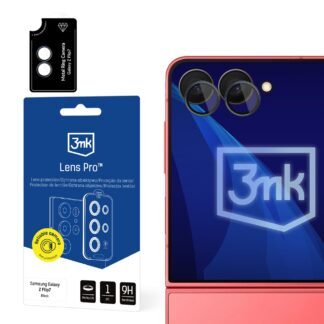 3mk Lens Protection Pro Camera Glass for Samsung Galaxy Z Flip 7 - Black