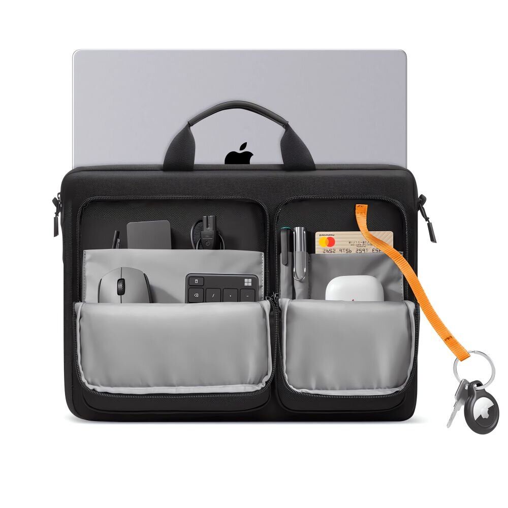 Tech-Protect Defender Bag for 17" Laptop - Black - imagine 4